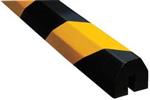 5MKE4 | Corner Guard Black Yellow 39 1 2 in H