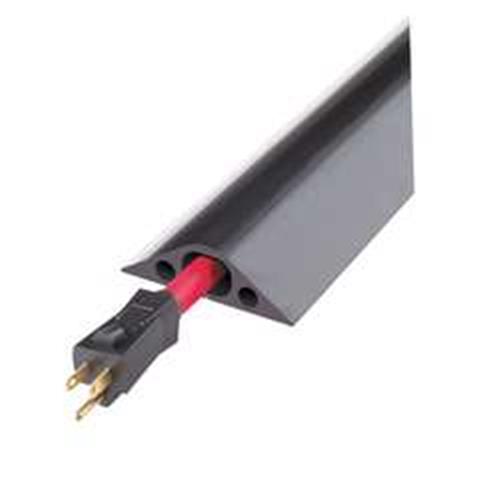 5MKH8 | Cable Protector 1 Channel Black 10 ft L