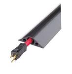 5MKH8 | Cable Protector 1 Channel Black 10 ft L