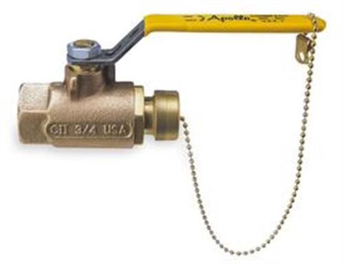 5MU27 | Manual 2 Way Ball Valve NPT Bronze