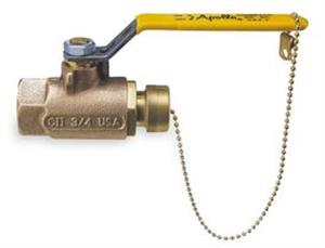 5MU27 | Manual 2 Way Ball Valve NPT Bronze