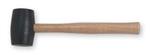 5MX42 | Rubber Mallet 24oz Weight Hickory Handle