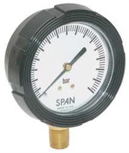 5NNC0 | D7964 Pressure Gauge 0 to 100 Bar 2 1 2In