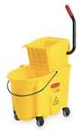 5NY79 | E4108 Mop Bucket and Wringer 8 3 4 gal Yellow
