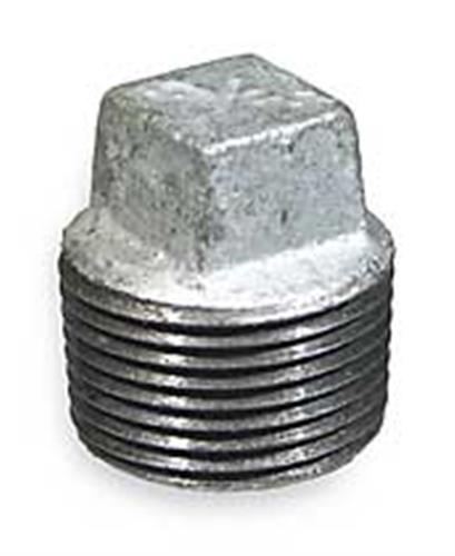 5P908 | Square Head Plug Malleable Iron 1 4 in