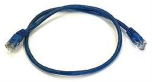 5PZT4 | M3395 Patch Cord Cat 5e Booted Blue 2.0 ft.