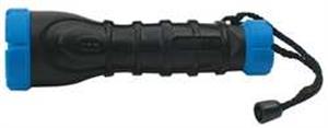 5RHP7 | Handheld Flashlight Rubber Black 100lm