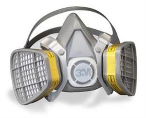 5T568 | F8896 Half Mask Respirator Kit M Gray