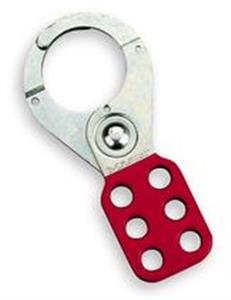 5T591 | Lockout Hasp Snap On 6 Lock Red