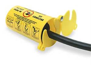 5T831 | Plug Lockout Yellow 1 4In Shackle Dia.