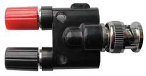5TXE2 | BNC Adapter Male to Double Binding Post