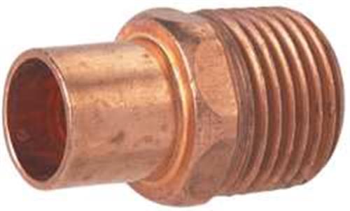 5UGC7 | Adapter Wrot Copper 3 4 Tube FTGxMNPT