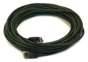 5VZC6 | M3395 Patch Cord Cat 5e Booted Black 25 ft.