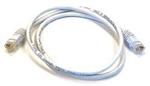 5VZL0 | M3396 Patch Cord Cat 6 Booted White 3.0 ft.