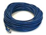 5XFH9 | M3396 Patch Cord Cat 6 Booted Blue 50 ft.