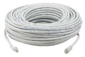 5XFK8 | Patch Cord Cat 6 Booted White 100 ft.