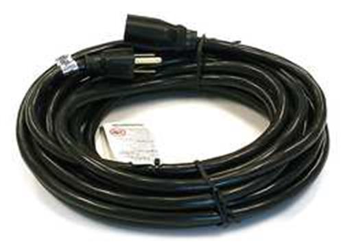 5XFP4 | Extension Cord 50ft 12Ga 15A SJTW Blk