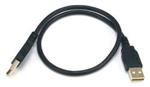 5XFZ0 | USB 2.0 Cable 1 1 2 ft.L Black