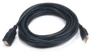 5XGC0 | USB 2.0 Extension Cable 15 ft.L Black