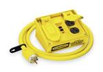 5Z978 | Plug In GFCI w Cord 6ft 20A Yel 120V