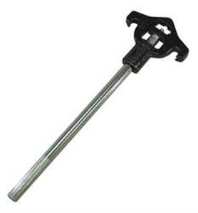 6ANU9 | Adj. Hydrant Wrench 18 L Steel