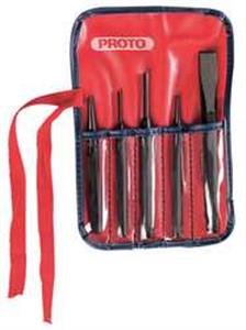 6DJY9 | Punch and Chisel Set 5 Pieces Steel