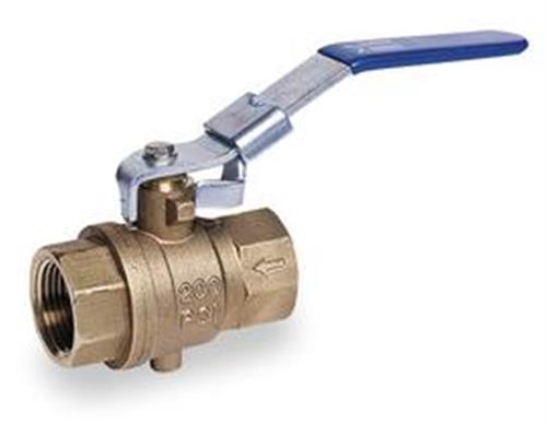 6GD06 | Manual 2 Way Ball Valve NPT Brass
