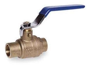 6GD28 | Manual 2 Way Ball Valve Sweat Brass