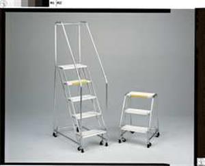 9DTV5 | Safety Roll Ladder Aluminum 28 1 2 In.H