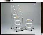 9DTV5 | Safety Roll Ladder Aluminum 28 1 2 In.H