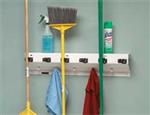 8CK06 | Mop and Broom Holder 34 in L White