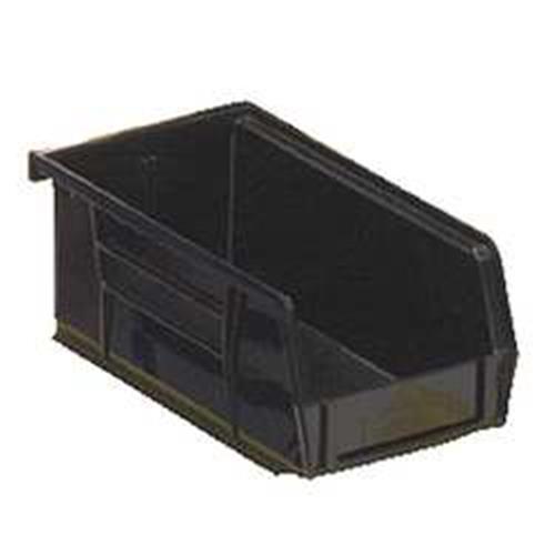 8EC68 | F0599 Hang and Stack Bin Black PP 3 in