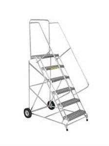 8GU81 | Wheelbarrow Ladder Aluminum 90 In.H
