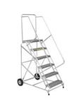 8PV92 | Wheelbarrow Ladder Aluminum 50 In.H