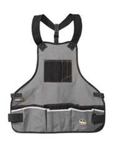9PZN9 | Tool Apron Gray Cotton 28 in to 52 in
