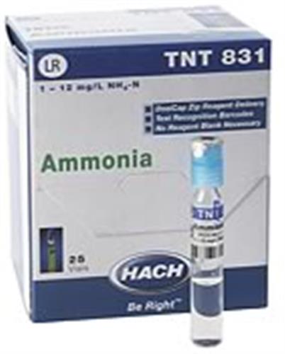 TNT830 | AMMONIA TNT ULR 0.015 2.0 MG L PK 25