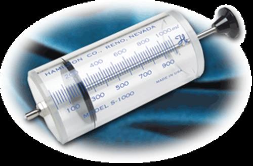 86311 | 500 mL Model S0500 TLL Syringe Needle Sold Separat