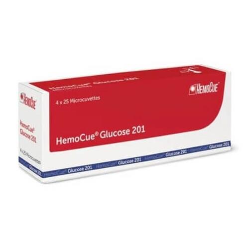 110723 | HemoCue Glucose 201 Individually Packaged Microcuv