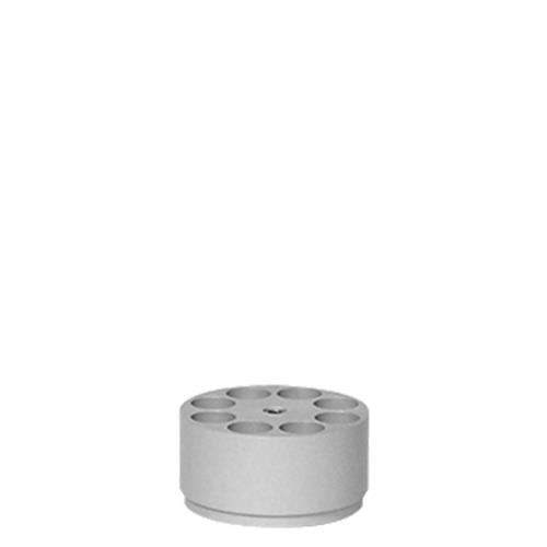 015882270 | Heidolph Radleys Heat-On Insert For 8X16mm Tubes (Anodized)