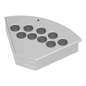 015890240 | Heidolph Radleys Starfish Polyblock for 9 x 12mm Vial 2mL