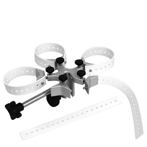 015892140 | Heidolph Radleys Starfish Telescopic 5-way Clamp with Silicone Strap & Long Handle