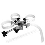 015892140 | Heidolph Radleys Starfish Telescopic 5-way Clamp with Silicone Strap & Long Handle