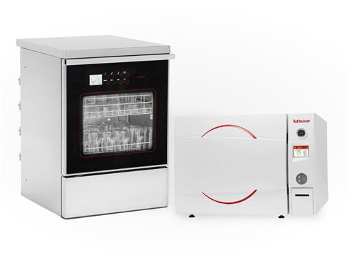 023250042 | Heidolph Tuttnauer Hei-Dro Clean 165UC Glassware Washer and 3870ELP Autoclave Bundle
