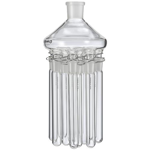 036302650 | Heidolph Spider Flask, 20 Distillation Sleeves, NS 14.5, 20mL