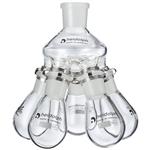 036302750 | Heidolph Spider Flask with 5 Flasks, NS 24, 50mL