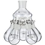 036302770 | Heidolph Spider Flask with 5 Flasks, NS 24, 100mL