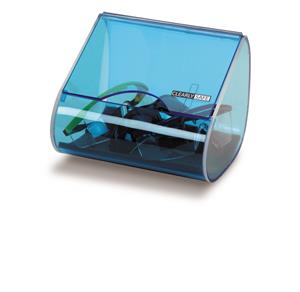 HS1041 | Clearly Safe Acrylic Safety Glasses Dispenser Blue