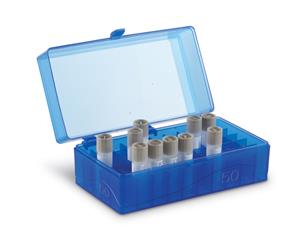 HS120033 | 50 Well Microtube Storage Box Assorted