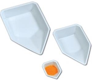 HS1419A | Pour Boat Weighing Dish Small White