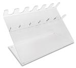 HS20613C | Pipette Stand Acrylic 6 Place Blue